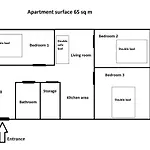 Cozy Krakowska Street, Kazimierz District Apartman *